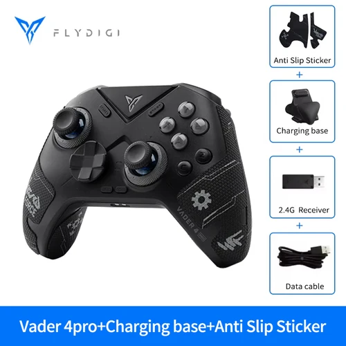 Flydigi Vader 4pro controlador de juegos inalámbrico Elite Force disparador de retroalimentación para PC Palworld/Switch/Mobile/TV Box Gamepad PC Gamer