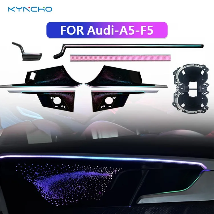For Audi A5 F5 LED Car Ambient Light Interior Lighting Symphony Led Ceiling Light for Ambient Lighting with Colorful Features