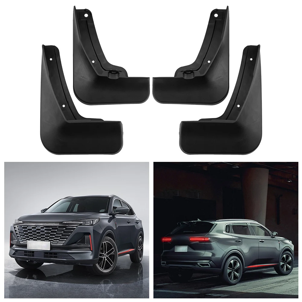 

Для Changan UNI-S UNIS CS55 Plus автомобильные брызговики защищают передние и задние колеса, крыло, брызгозащищенные аксессуары 2023 2024 2025