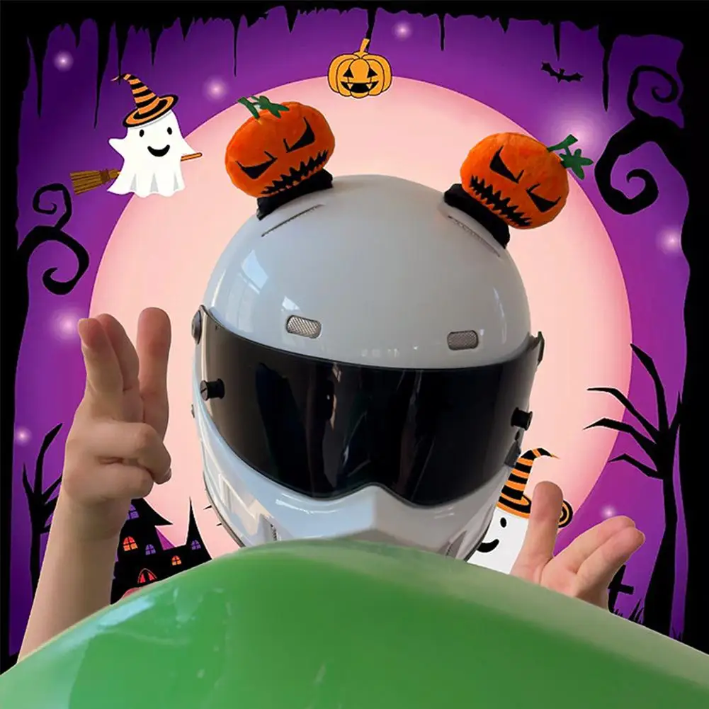 Motorradhelm-Dekorationen mit Schleife, Glocke, Motocross, volles Gesicht, Off-Road-Helm, Dekor, Cosplay-Styling