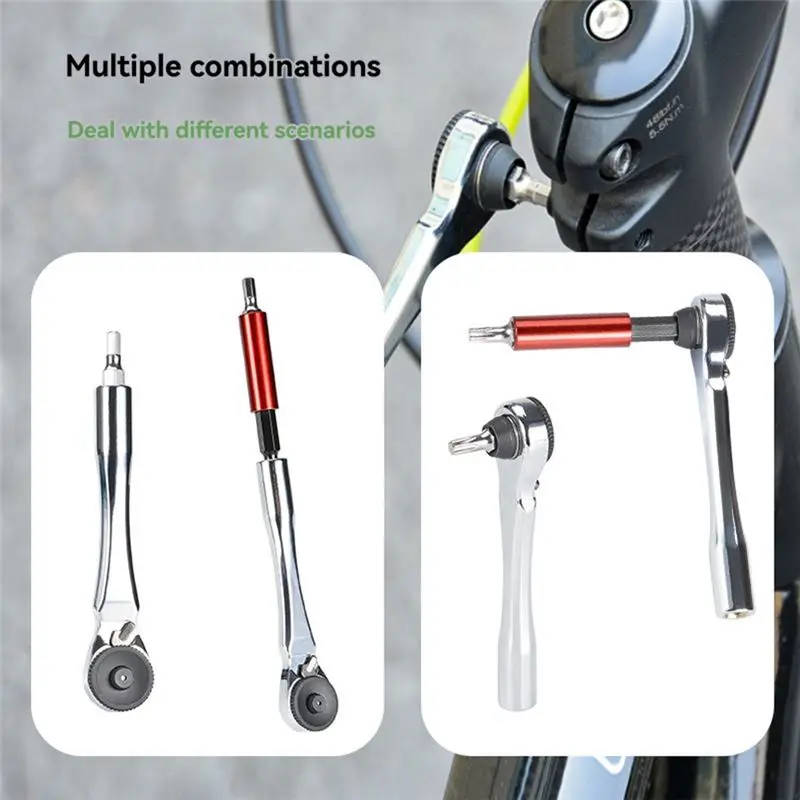ZOYOSPORTS طقم مفك براغي بسقاطة 12 في 1 طقم تصليح مدمج لإلكترونيات الدراجة-AA85