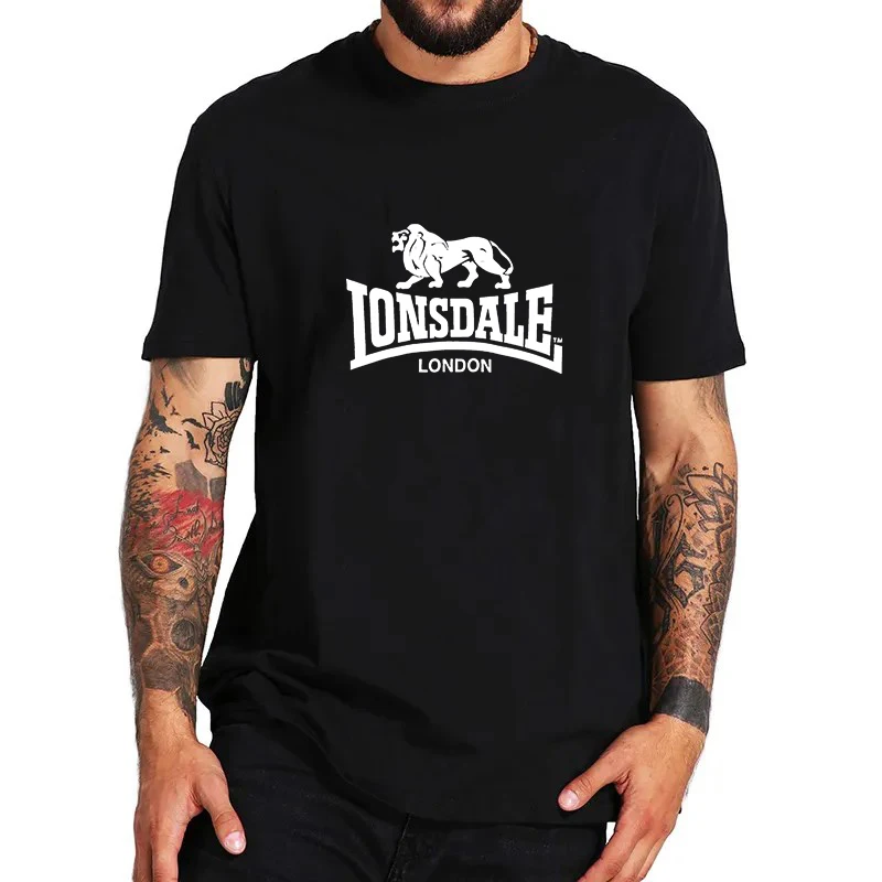 Men's summer clothing Sublime T-shirt New Lonsdale London T-shirt Graphic T-shirt Men's Quick Drying Sports T-shirt Sweatshirt