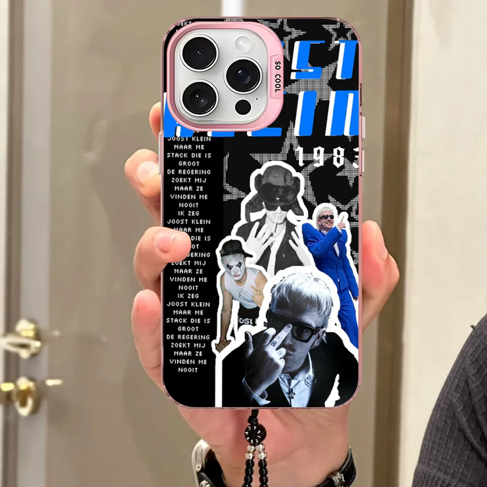 Joost Klein Rapper Singer Fryslan Phone Case For iPhone 16 15 14 13 12 11 Pro Max X XR XSMAX Matte Shockproof Back Cover