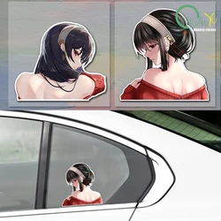 DARLING in the FRANXX Sexy and Cute Beauty JDM Fun Car Windows Motorcycle Bumper Vinyl Waterproof Reflective Car Stickers