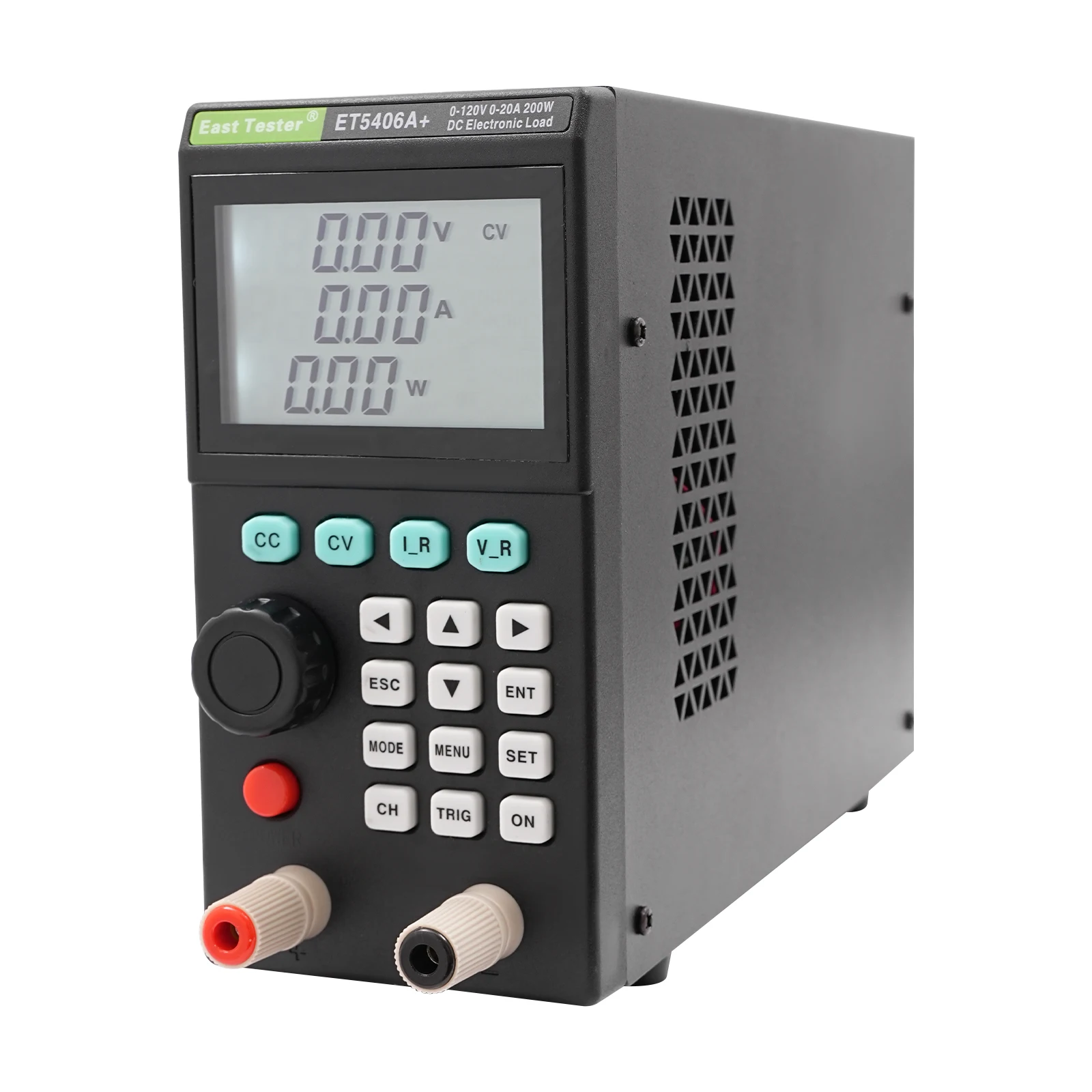 Electronic Load Tester DC Load Tester 0-120V 0-20A Programmable Battery Tester Battery Discharge Tester for Power Supply Testing