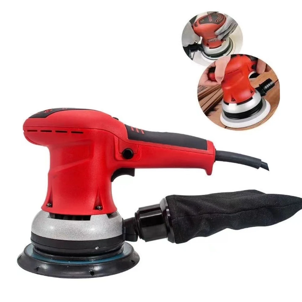 350W Random Orbital Mini Sander 5mm Wood Brush Floor Drywall Sander Brushless Variable Speed Sanders For finishing Car 220V110V