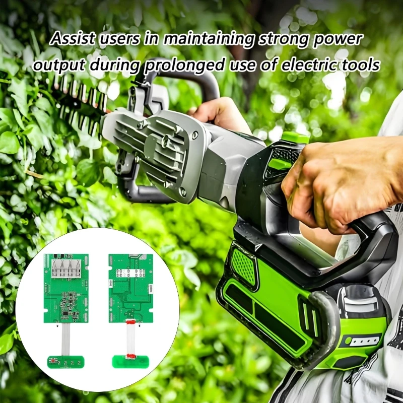 

10Slot 18650 Battery Protections Circuit Board For 40V GMAX 29472 29462 18650 Lithium Power Tool Customs Assembly DIY 896C