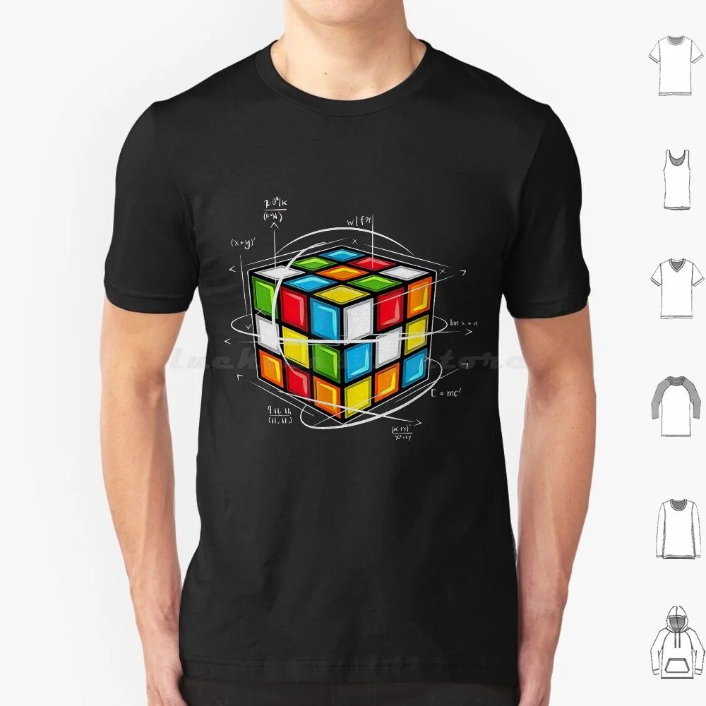 Cool Rubics Player Cube Vintage Color Math Lover T Shirt Men Women Kids 6Xl Puzzles Cube Rubics Cube Cool Games Cool Math