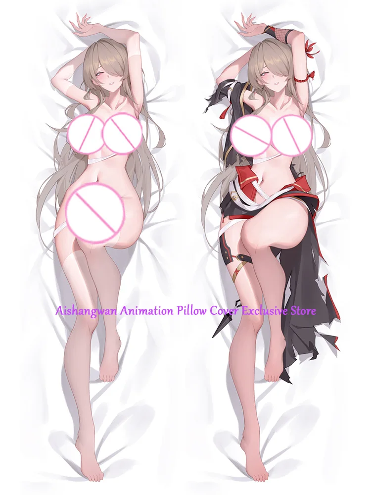 

Dakimakura Anime Pillow Cover Beautiful Girl Double Sided Print 2Way Cushion Bedding Festival Gifts Gifts