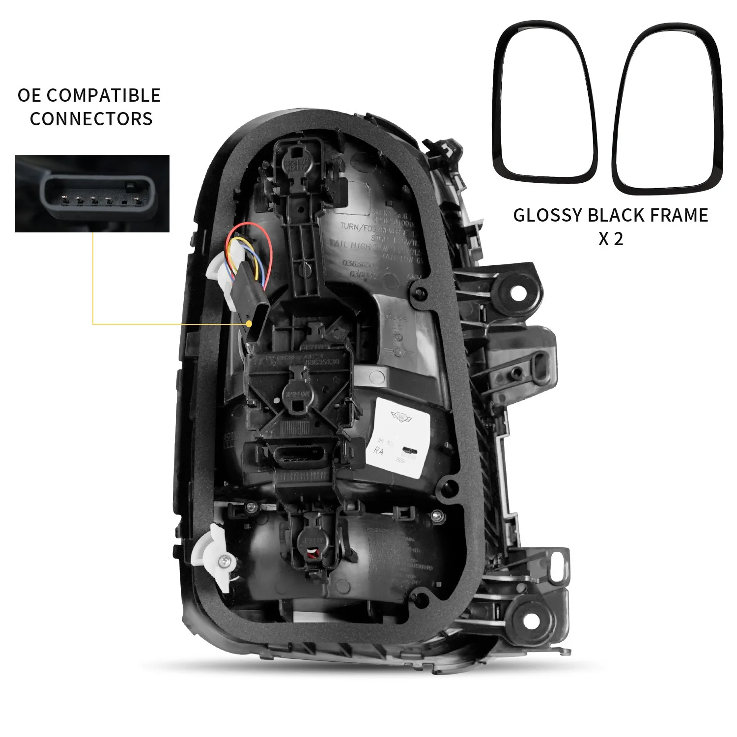 الذيل ضوء ل 'BMW Mini F60 2014-2021 Led الخلفية Drl وقف الضوء بدوره مصباح إشارة مصباح احتياطية Led أضواء خلفية