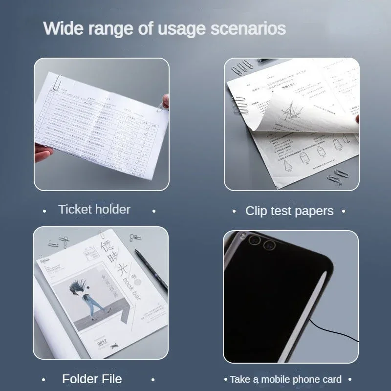 Vendita calda Super Grande Barile Graffetta Documento in metallo Segnalibro creativo Ago a forma di U Cancelleria per ufficio scolastico all'ingrosso
