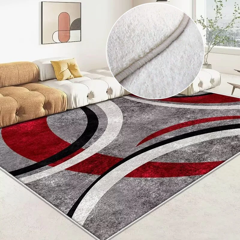 

Nordic Luxury Carpets for Living Room Decor Large Area Rug Thickening Soft Bedside Bedroom Carpet Rugs Non-slip Mat for Children