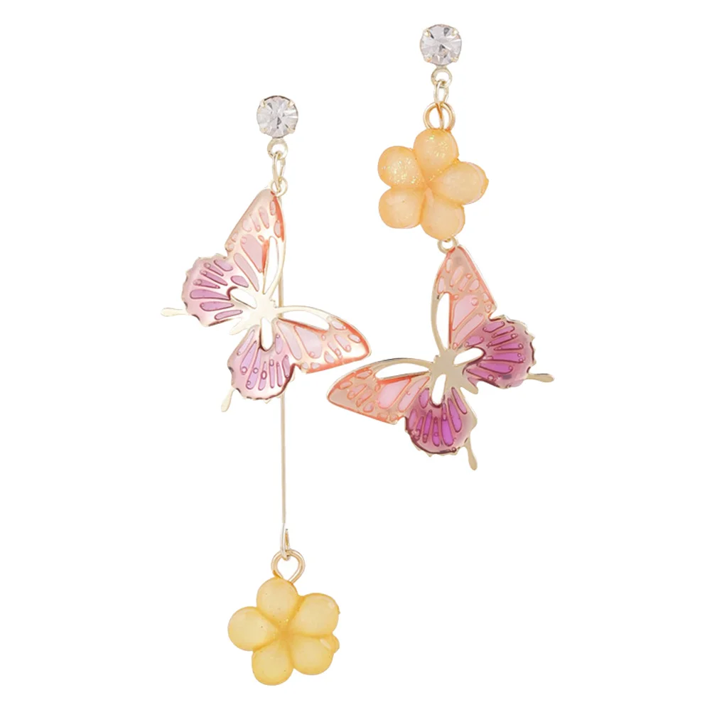 

Flower Earrings Alloy Women Creative Ear Pendants Chic Danglers Fashion Jewelry Party Accessories Special Attractive Crowd