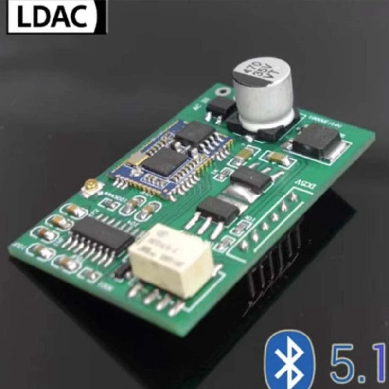 Bluetooth 5.1 QCC5125 ES9023 Decoding Module Analog Input Hard Decoding Dual Lossless APTX-HD LDAC, Easy To Use Fine Workmanship