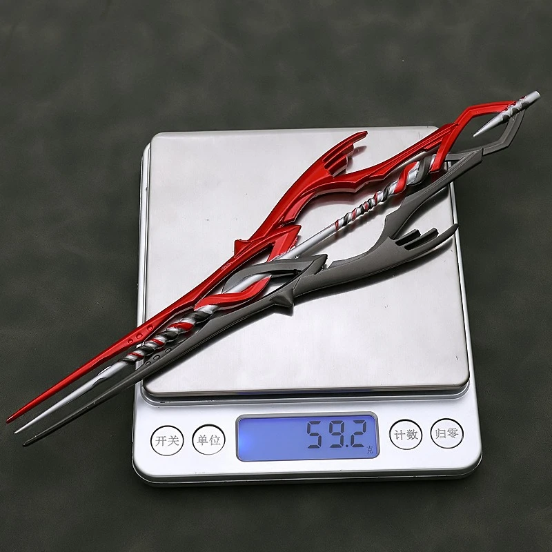 21 ซม./8.27in New Century Warrior อะนิเมะเริ่มต้นเครื่องหมายเลข 10 Gaius ปืนอาวุธรุ่นเครื่องประดับคอลเลกชันเดสก์ท็อปของขวัญ