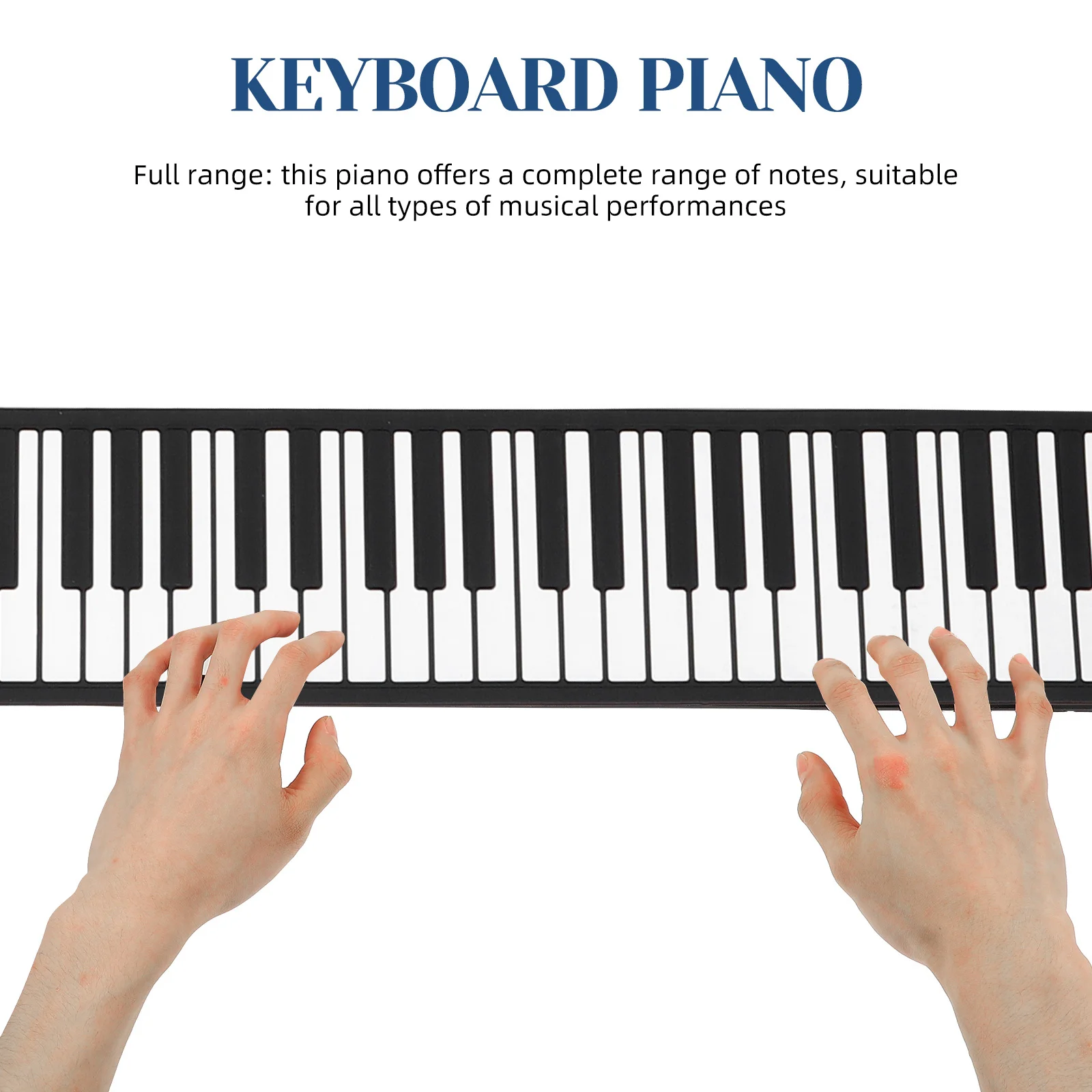 سيليكون 88 مفاتيح إلكترونية محمولة قابلة للطي نشمر لوحة مفاتيح البيانو المدمج في مكبر الصوت السفر أداة عزف موسيقى نشمر البيانو