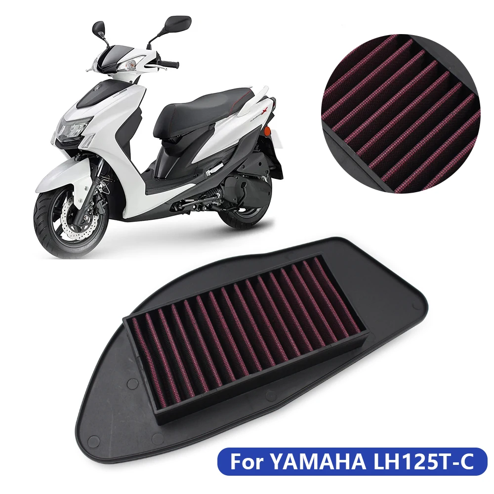 Motorcycle Bicycle Air Filter For Yamaha CYGNUS-X LH125T-C Cygnus 125 Third Generation 5TY-E4451-10 NXC125