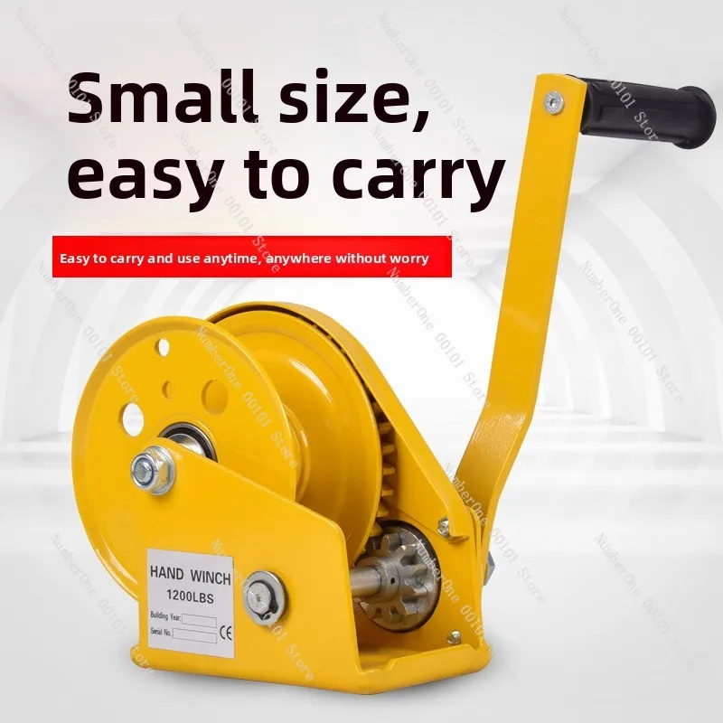 Manual two-way self-locking winch | Manual winch traction hoist