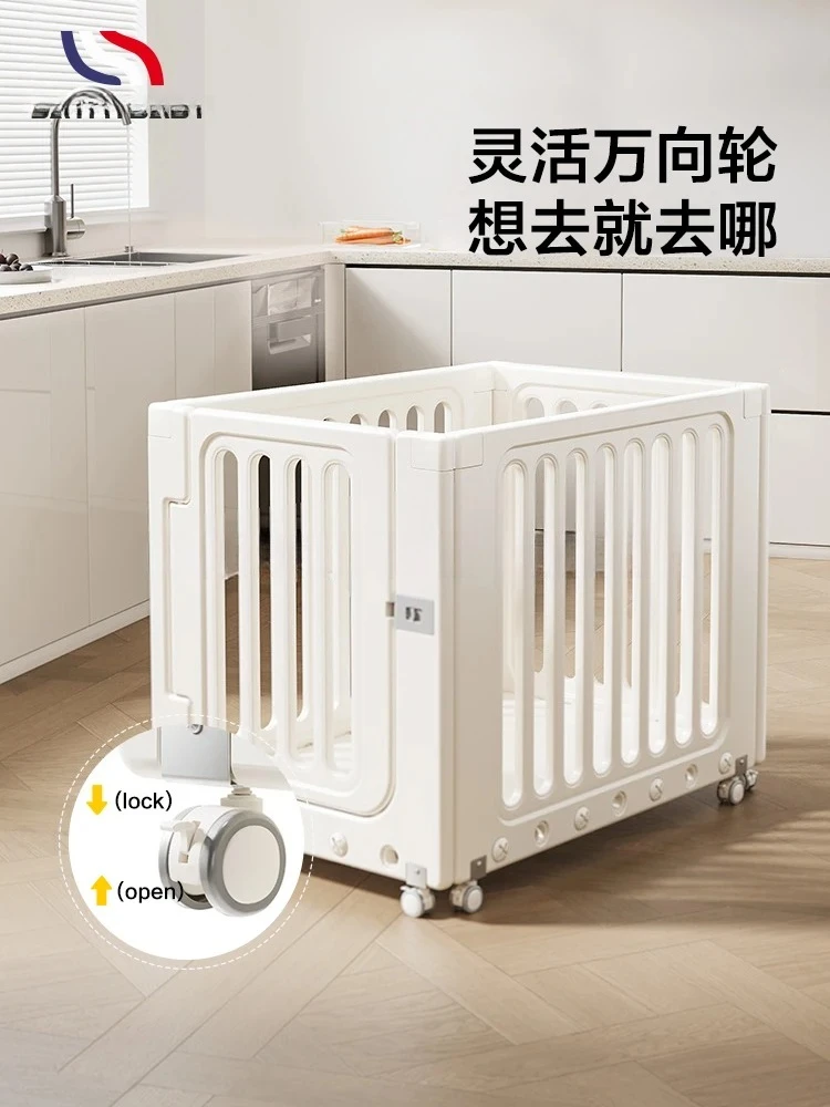 Children's Mobile Fence Ground Baby Protection Fence Small Apartment Baby Indoor Home Play FenceD26