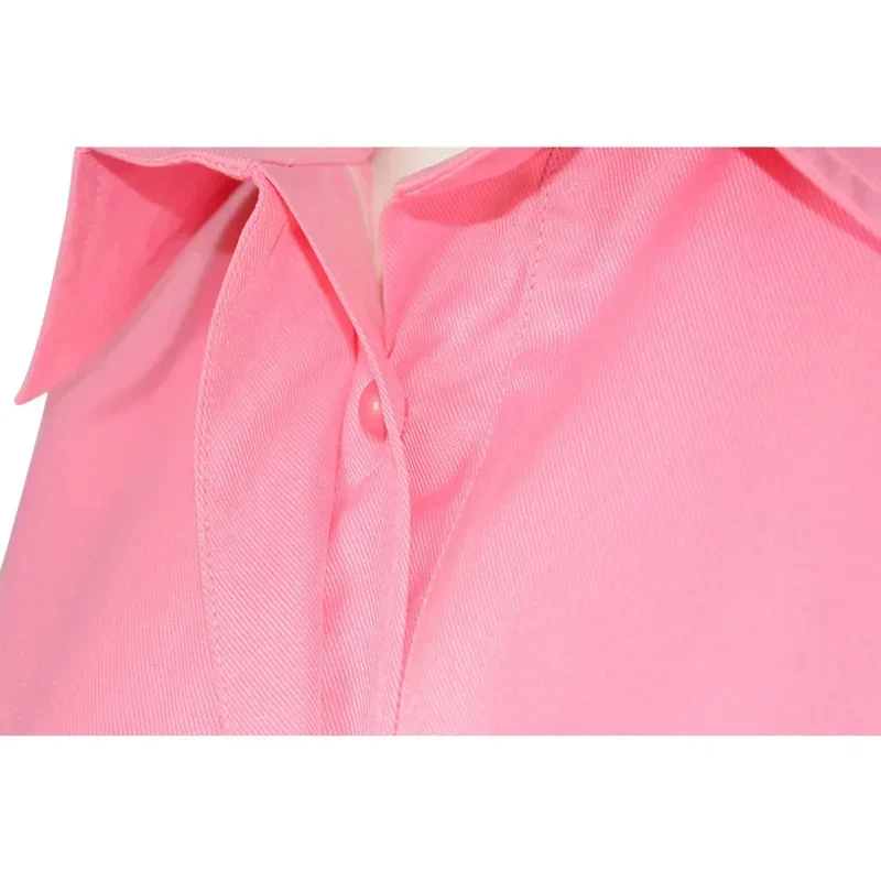 Mono rosa de película para mujer