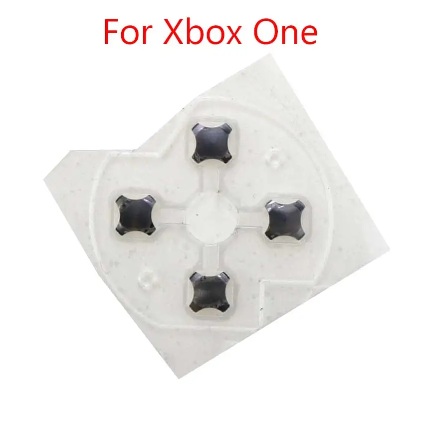 Yuxi อะไหล่สำหรับ Xbox One S คอนโทรลเลอร์ D-Pad, ปุ่มโดมโลหะสติกเกอร์ฟิล์มนำไฟฟ้าสำหรับ Xbox Series X S ชิ้นส่วนซ่อม