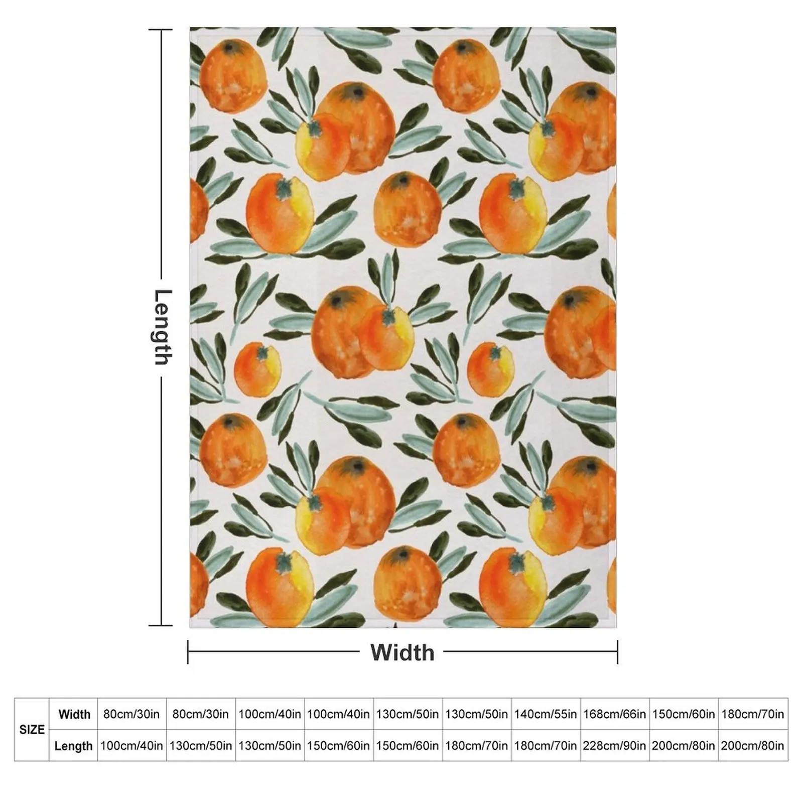 Sunny orange Throw Blanket couch cozy soft plush fuzzy picnic outdoor blanket