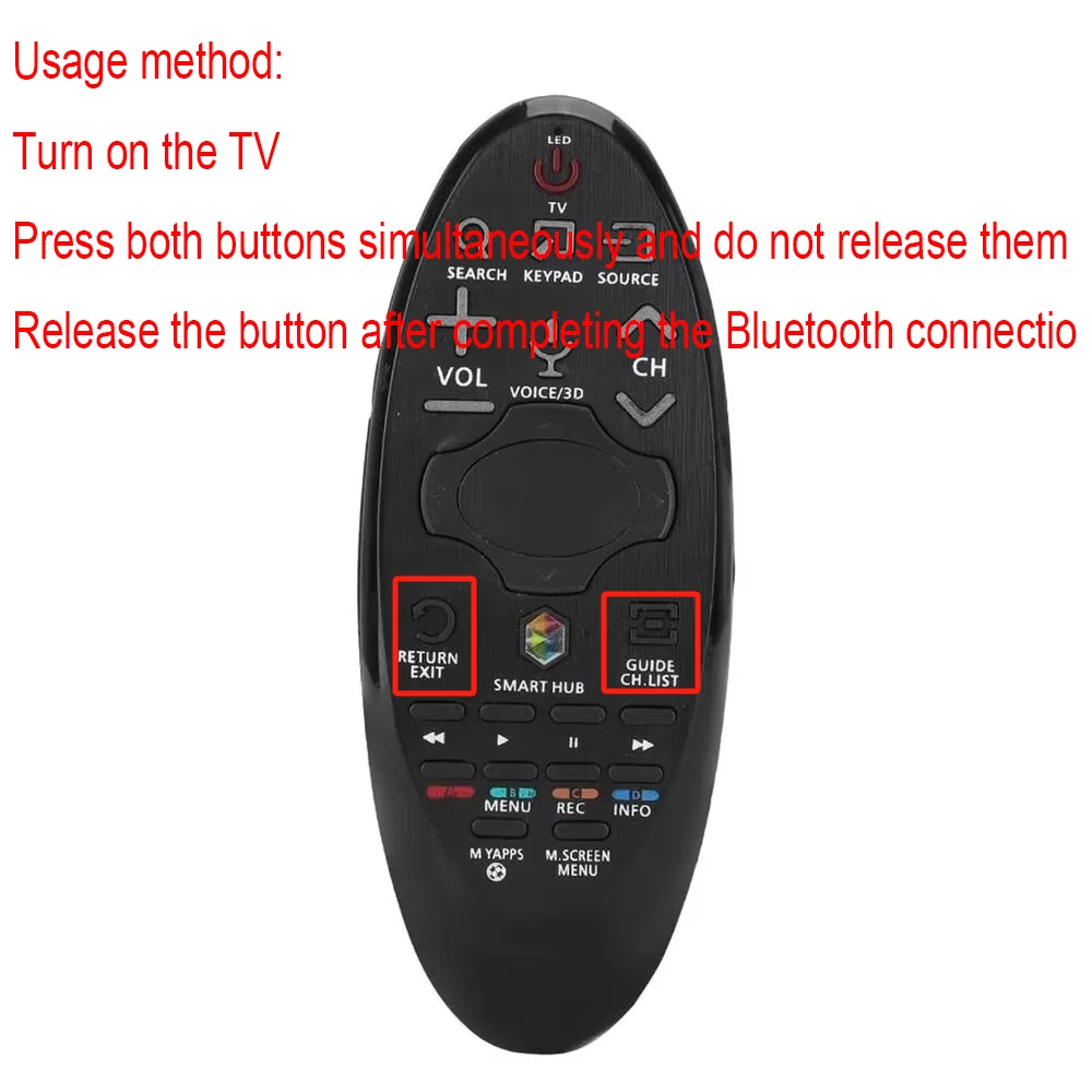 Brand NEW GENUINE Compatible with Samsung SMART TV REMOTE CONTROL UN40HU6900F UN40HU6950F UN40HU7000F