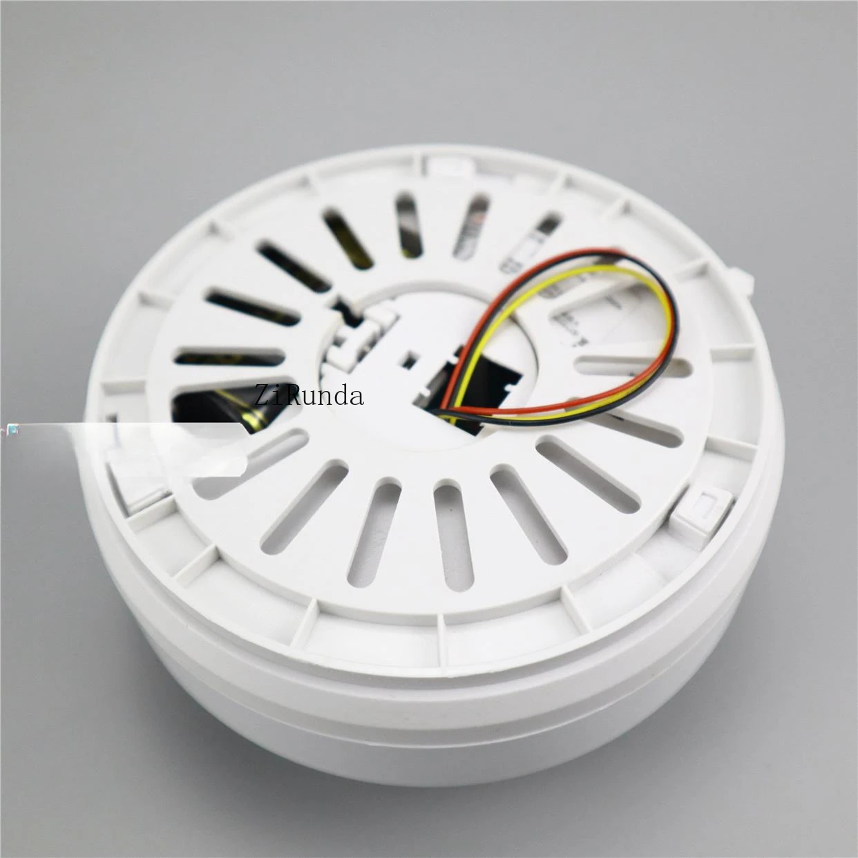 *Kabelgebundener Rauchmelder, Rauchbasis, fotoelektrischer unabhängiger 12-V-Detektor