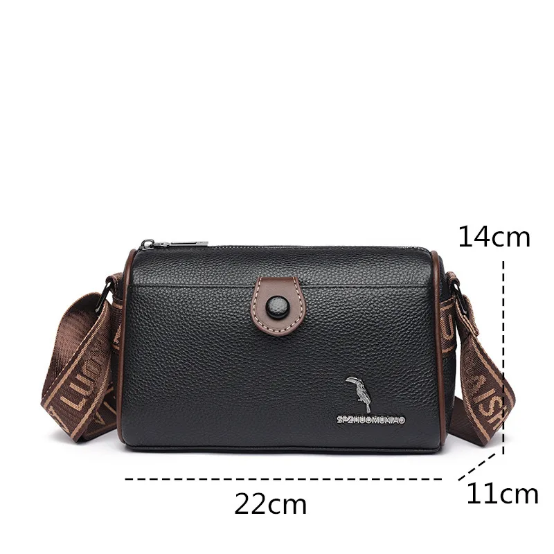 Luxury High Quality Leather Ladies Handbags Fashion Women Shoulder Bags Vintage Designer Cow Leather Female Crossbody Sac tote