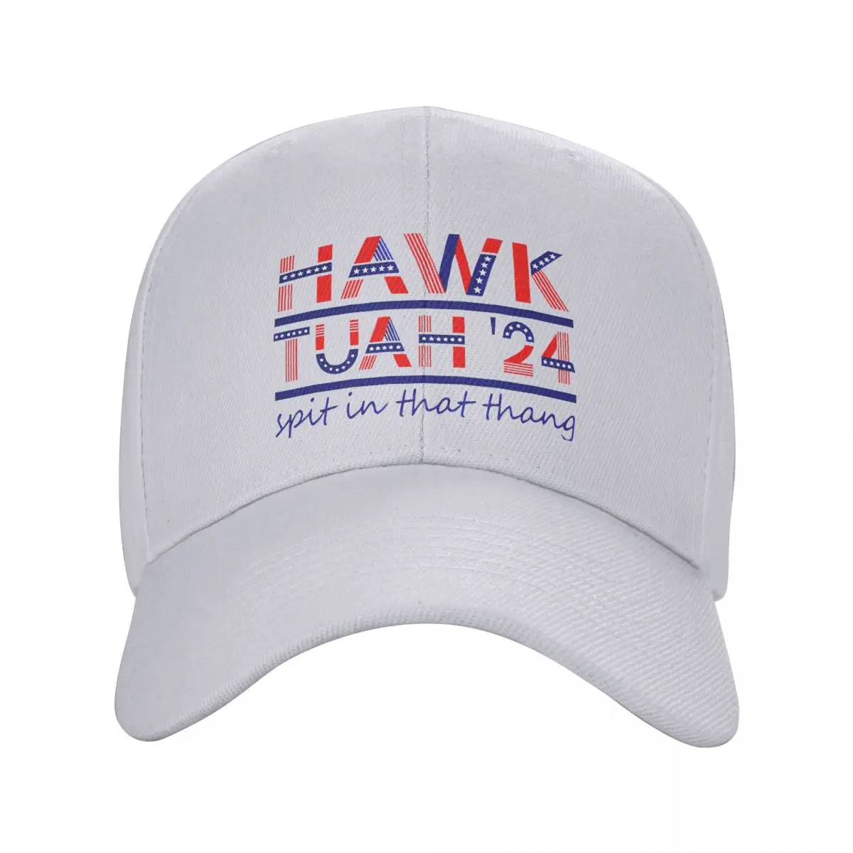 Retro Hawk Tuah 24 Spit On That Thang Baseball Cap Adult Vintage Trucker Worker Cap Adjustable Polyester Sun Caps Summer Hat