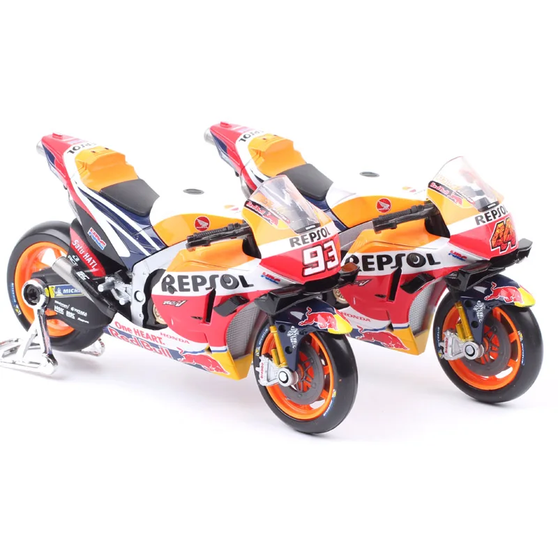1/18 Maisto KTM RC16 Redbull Ducati GP21 GP22 GP23 GASGAS Honda RC213V Repsol Yamaha YZR-M1GP Racing Motorcycle Model Bike Moto