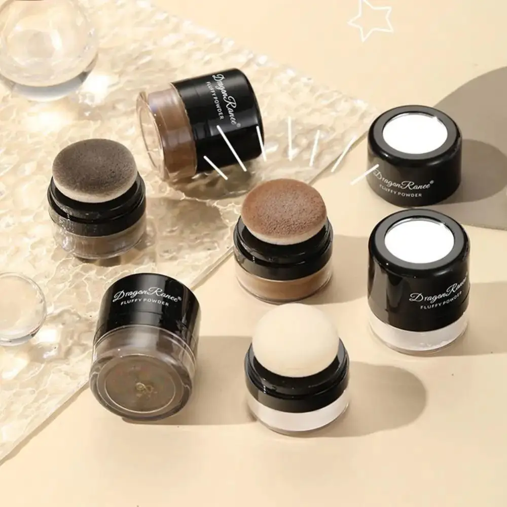 Bequemes Haaransatz Reparatur Haar linie Puder mit Puff dünnem Puder flauschiges Pulver 3 Farben No-Wash lose Puder Haar Concealer