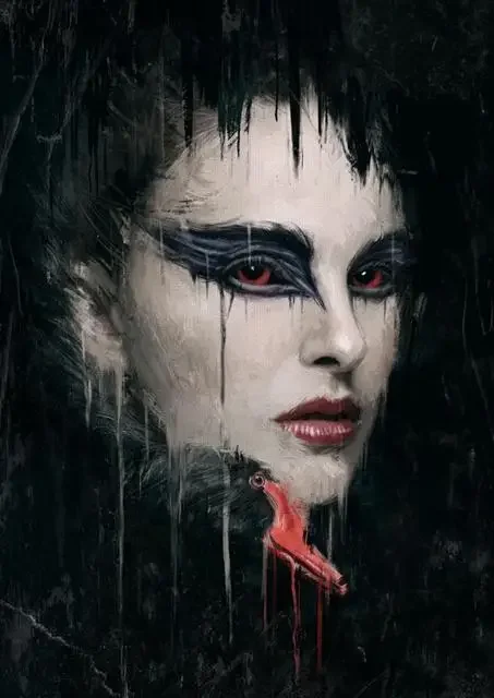 Black Swan Movie Poster Kunstwerk Canvas Schilderij en Print Afbeeldingen voor Moderne Slaapkamer Koffiehuis Bar Club Wanddecoratie Huisdecoratie