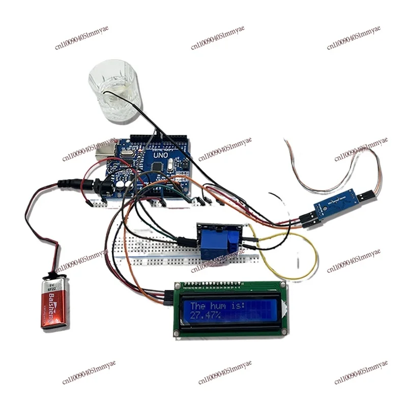 

Automatic flower watering, watering kit, maker competition, educational programming development board uno package