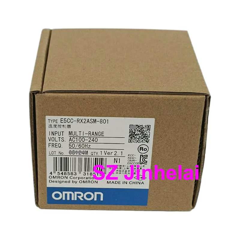 E5CC-QX2ASM-801สวิทช์ควบคุมอุณหภูมิดิจิตอล Omron ของแท้ E5CC-RX2ASM-801 E5CC-QX2ASM-802 E5CC-RX2ASM-802