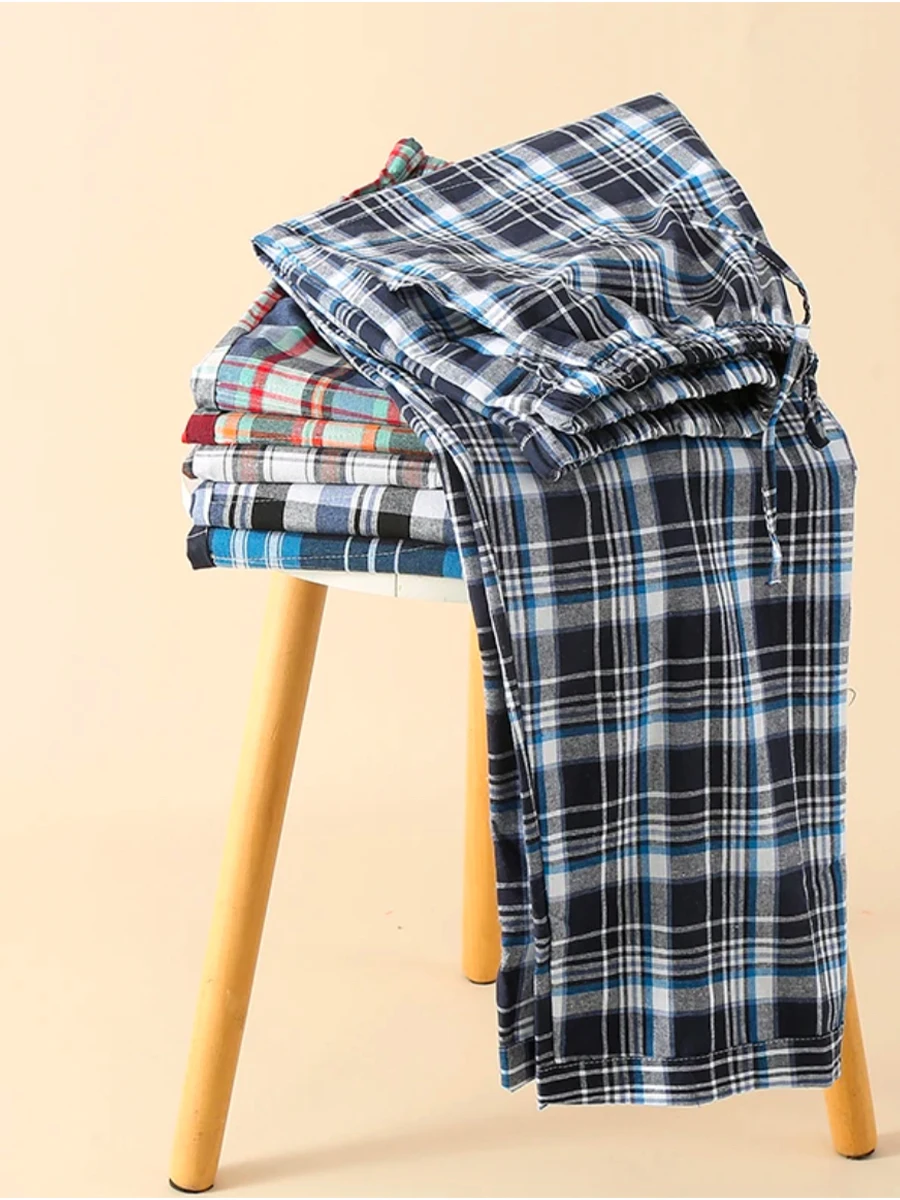 Spring, Autumn and Winter Men's Single-Piece Pajama Pants, Thickeneded Pants, Plus Fat, Large Size, Casual, Can Be Worn Outside, Fashionable Home Pants — zdjęcie 4