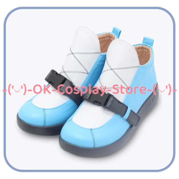 Kano Yamanouchi Cosplay Shoes Anime Jellyfish Can't Swim in the Night Cosplay Props PU Shoes Halloween Boots Custom Made