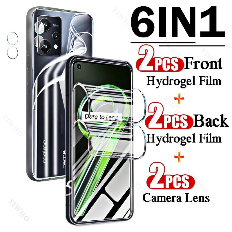 9in1 Full Covers Front Back Hydrogel Film for Realme 9 5G RMX3474 6.6