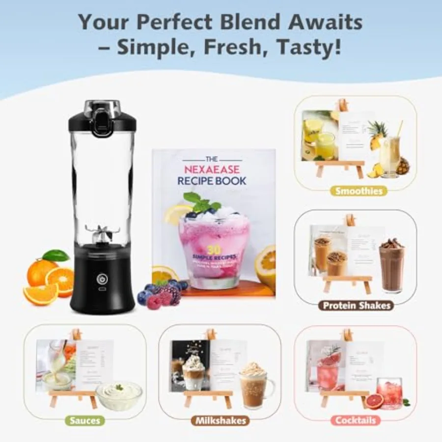 USB-C Portable Blender with 6 Blades 3