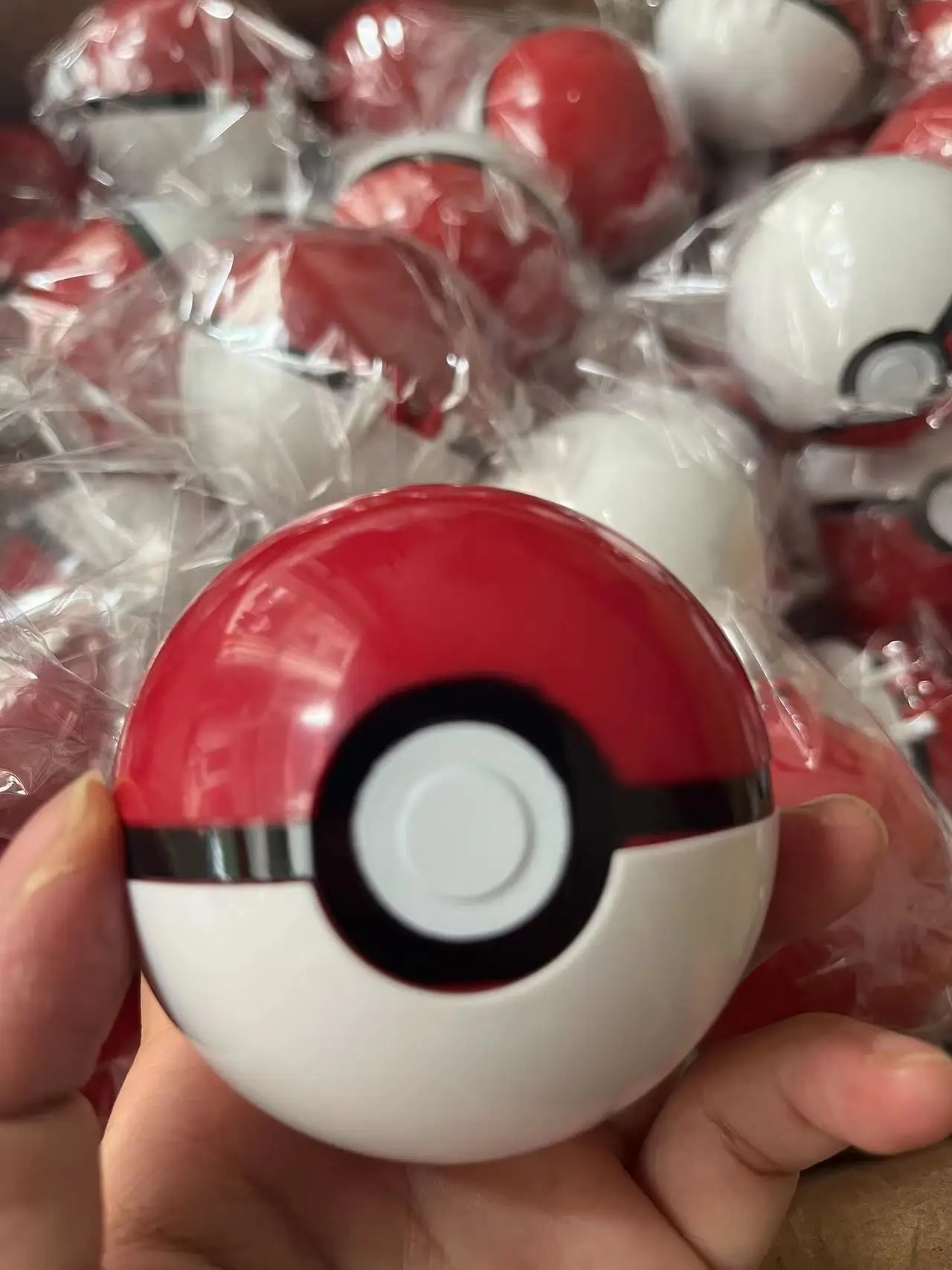 Pokemon Pokeball 7cm figuras de acción de juguete conjunto con 1 Uds Mini figuras aleatorias dentro de juguete regalo coleccionable para niños