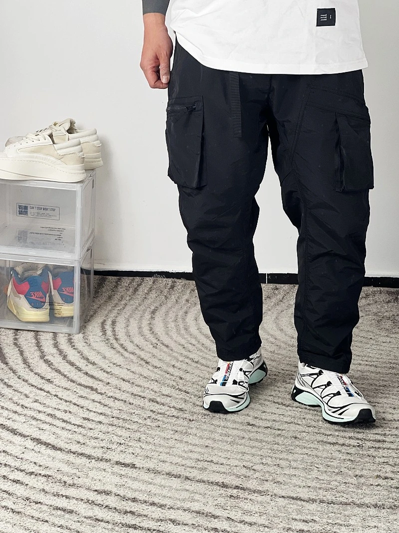 

Okayama Mountains ACG Functional Multi-Pocket Workwear Nine-Piece Pants Slim Cross-Groin Outdoor Waterproof Quick-Drying