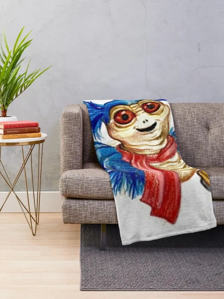 Labyrinth Worm Throw Blanket Beautifuls cosplay anime Custom For Sofa Thin Blankets