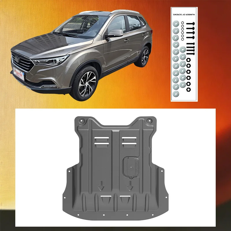 Engine lower guard plate Underbody protective panel Front bumper Plate for FAW Bestune X40  2017-2019 1.6L