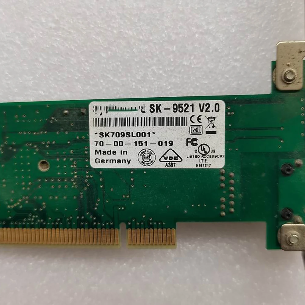 For SysKonnect SK-9521 V2.0 PCI Net-work Card Gigabit Ethernet Networ