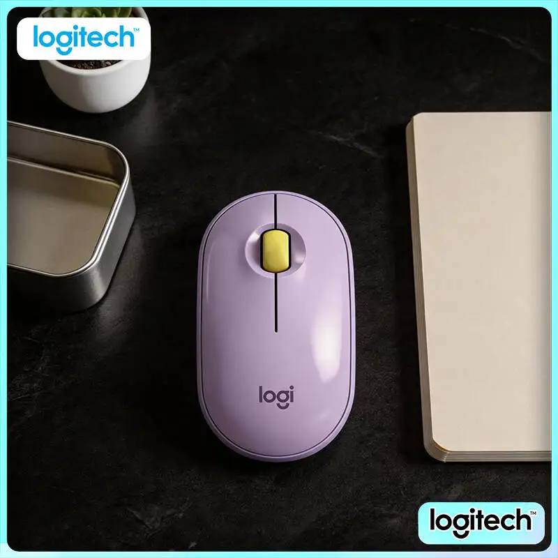 Logitech M350 Portable Silent Mouse - Thin Build, 90% Noise Reduction, Dual Mode, 18-Month Battery, PC Mac iPad Compatible