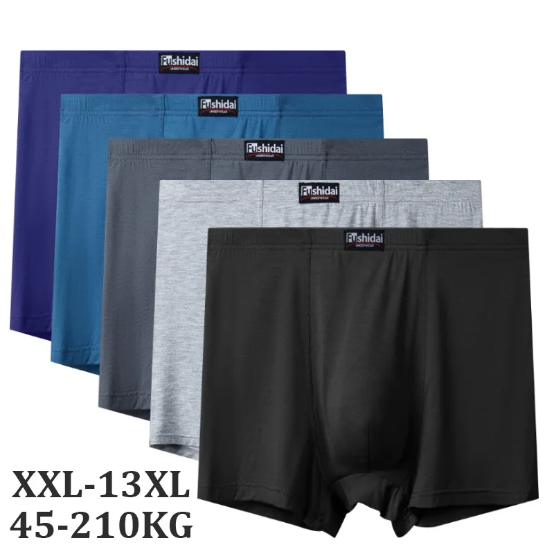 4pcs/lot 13XL Oversize Men Boxers Plus Size Panties Underpants Underwear Man Underpanties 8XL 9XL 10XL Boxershorts Pantie Shorts