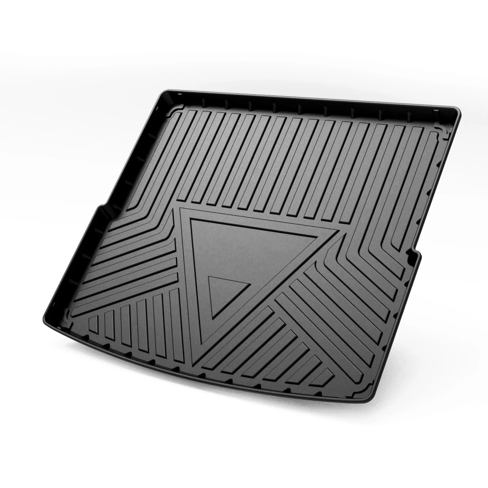 

For Hyundai ix25 2014-2019 No ears TPE Custom Trunk Mat Waterproof Rubber Protective Front Car Trunk Mat