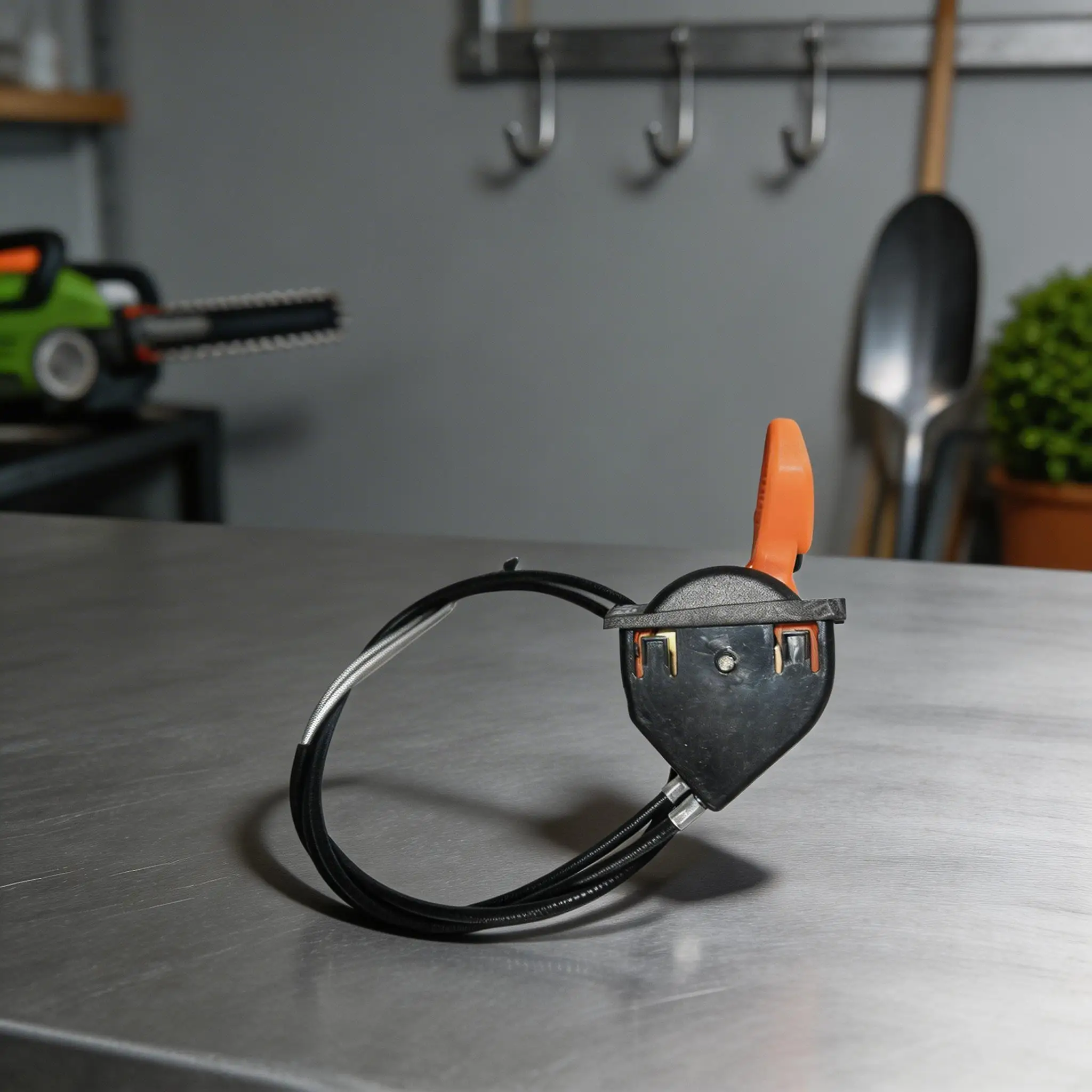 芝刈り機スロットル-チョークコントロールケーブル-レバーセット-am136026-用-x500-x520-x540-ガーデンツールパーツアクセサリー