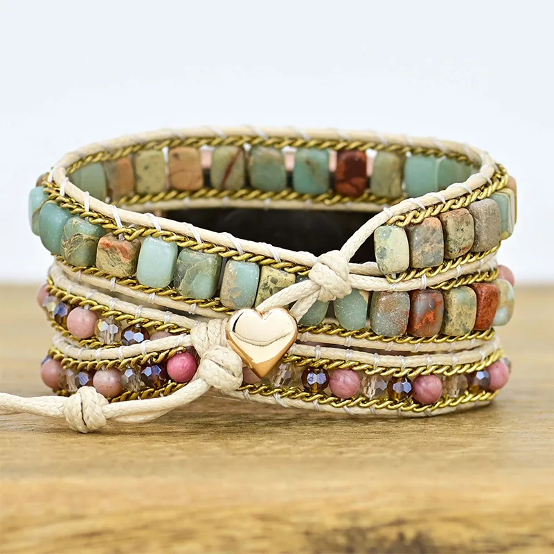 

RYB Новый дизайн для Iwatch серии 9, 8, 7, 6, 5, 4, 3, 2 SE, красочные украшения в богемном стиле для Apple Watch Ultra 49 46 45 44 42 мм