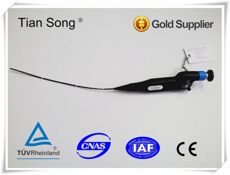 3.4mm flexible nasal endoscope ENT fiberoptic endoscope